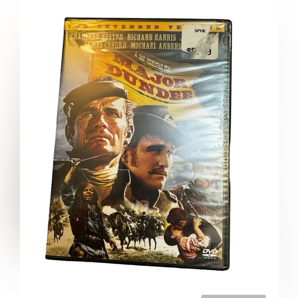 NEW! MAJOR DUNDEE Charlton Heston James Coburn restored masterpiece NWT DVD - Picture 4 of 4